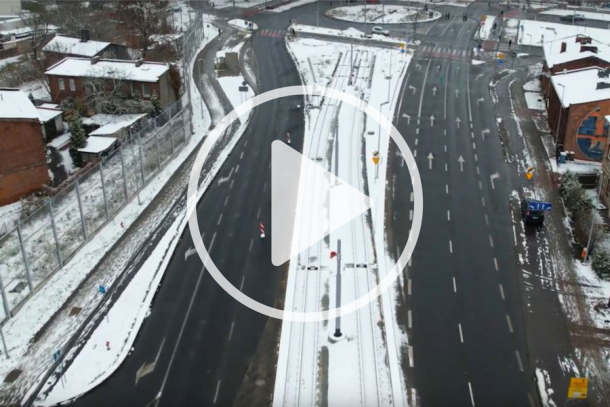 budowa linii tramwajowej, ul. Szosa Chełmińska