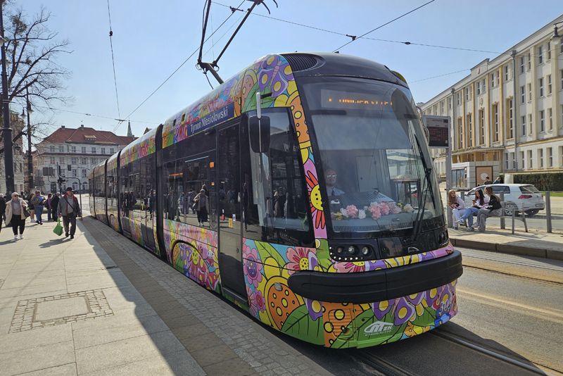 Wiosenny tramwaj