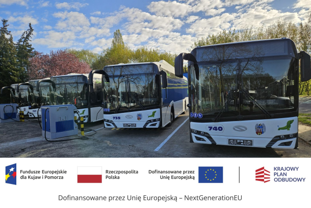 5 nowych elektryków MZK w Toruniu