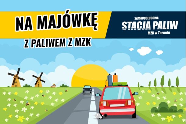 Na majówkę z paliwem z MZK