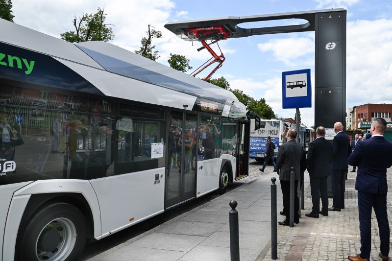 Autobus na pl. Św. Katarzyny